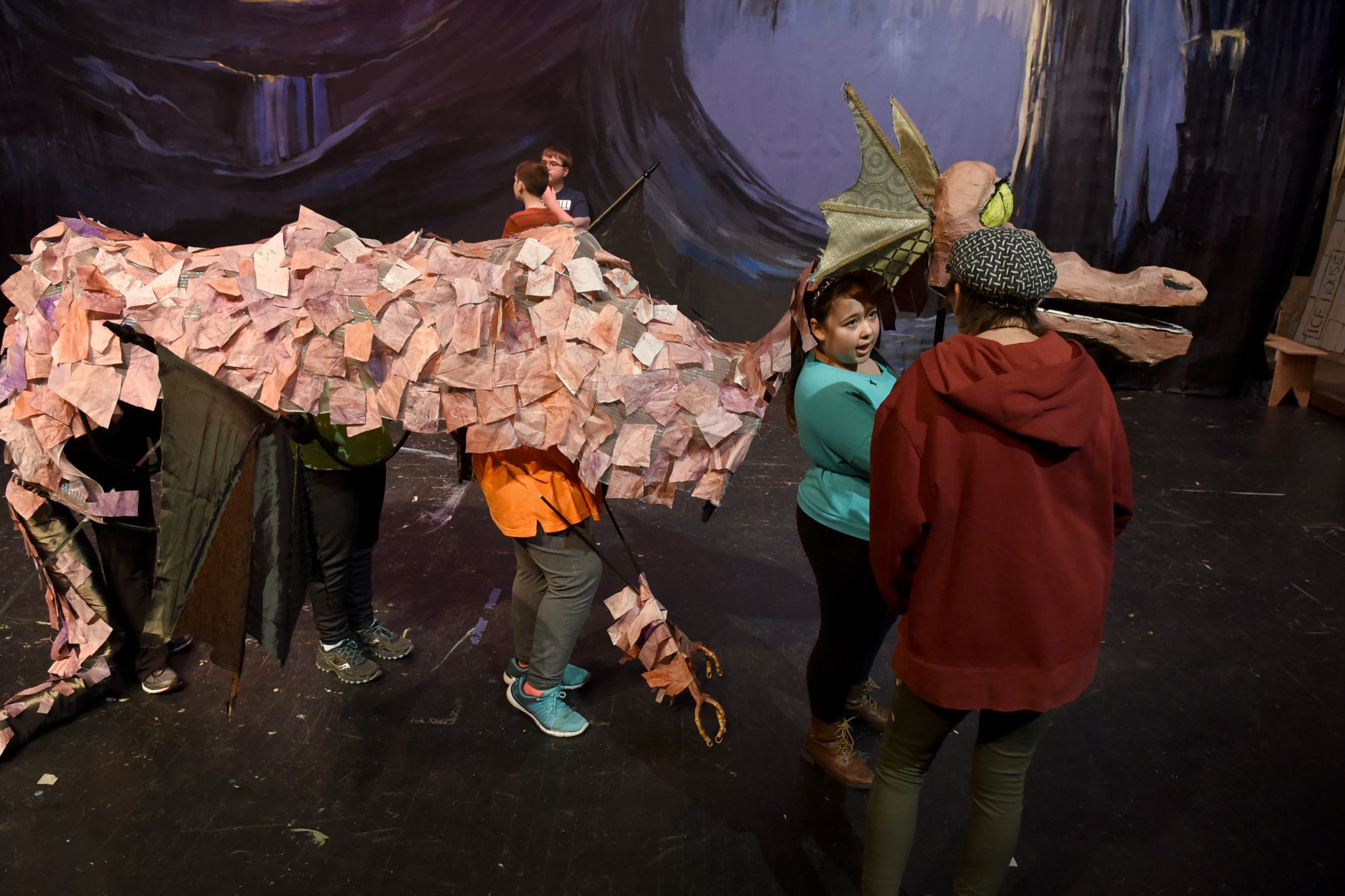 'Shrek the Musical' rehearsals 20